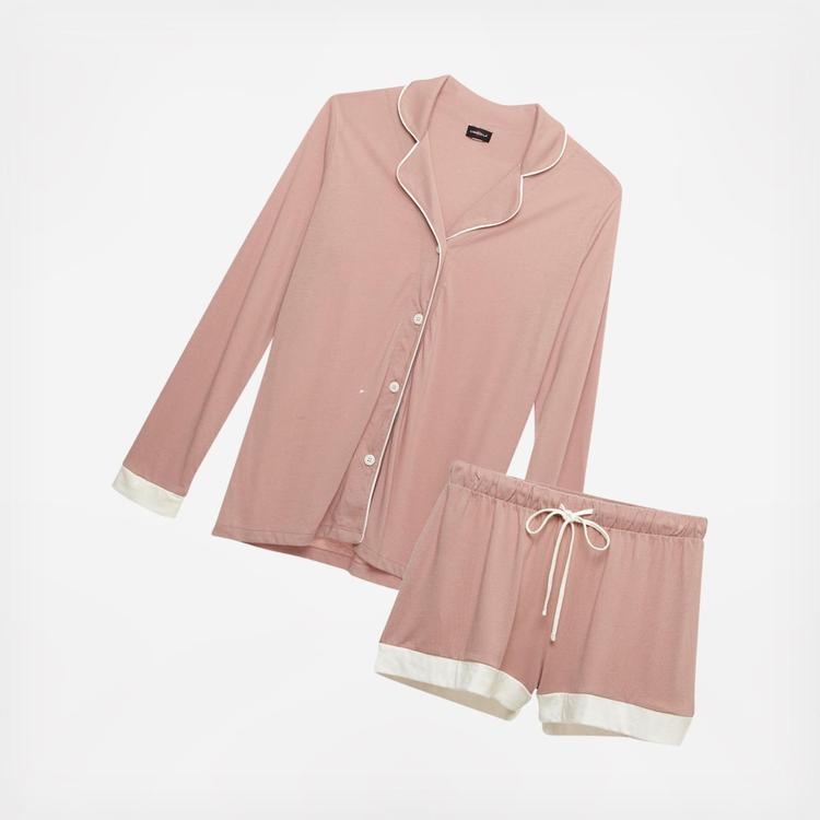 Cosabella, Bella Short Sleeve Top & Boxer Pajama Set