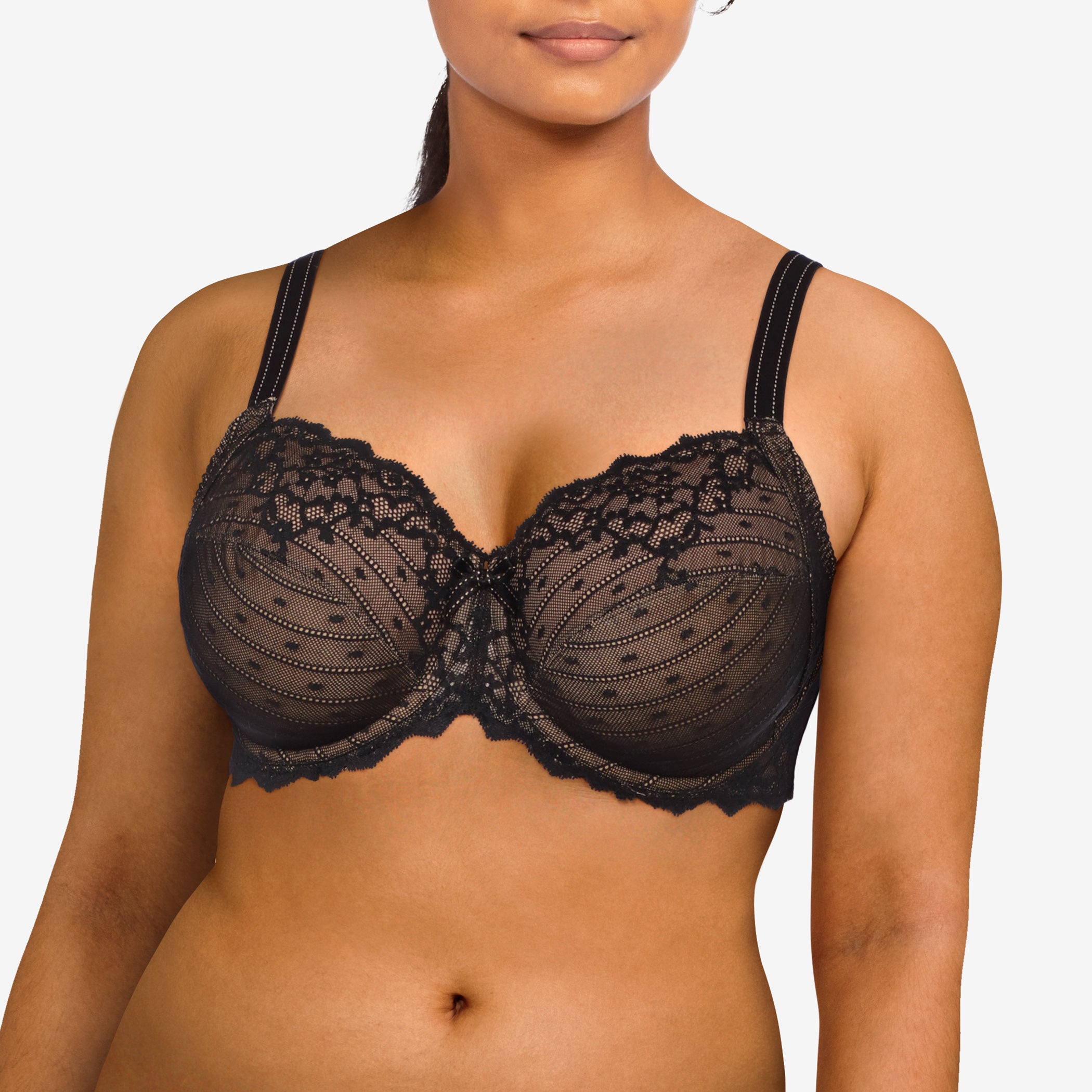 Chantelle Rive Gauche Full Coverage Smooth Bra in Black (11) - Busted Bra  Shop
