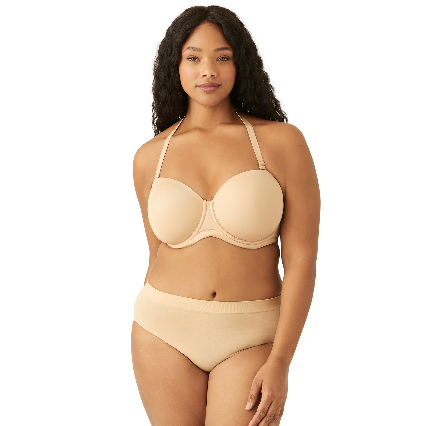 Bandeau Bras Nude, Bras for Large Breasts