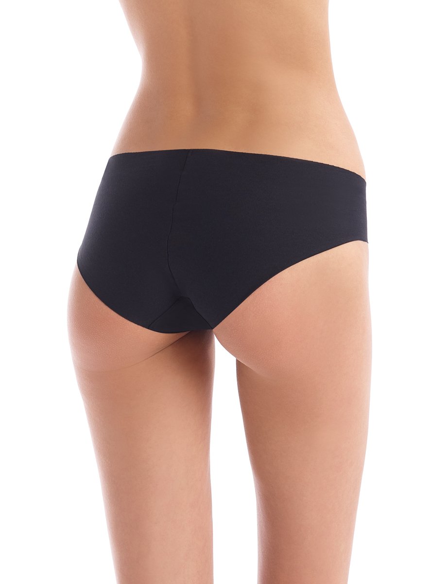 Commando Cotton No Show Bikini Black