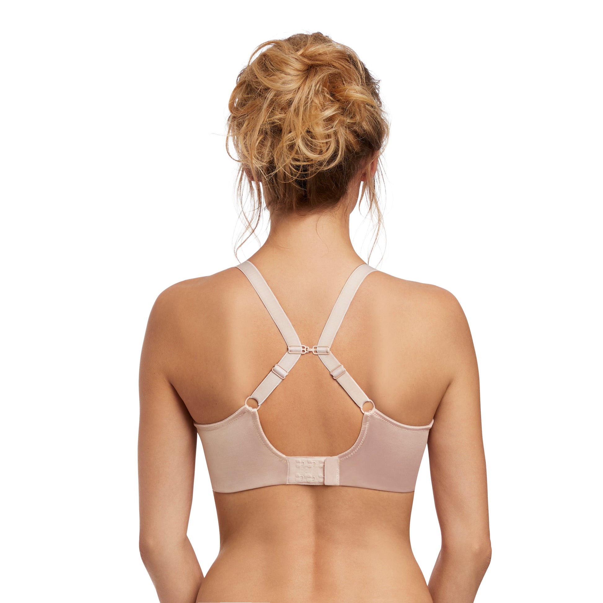 Women's Smoothing Moulded T-Shirt Bra, Nude, 34F 